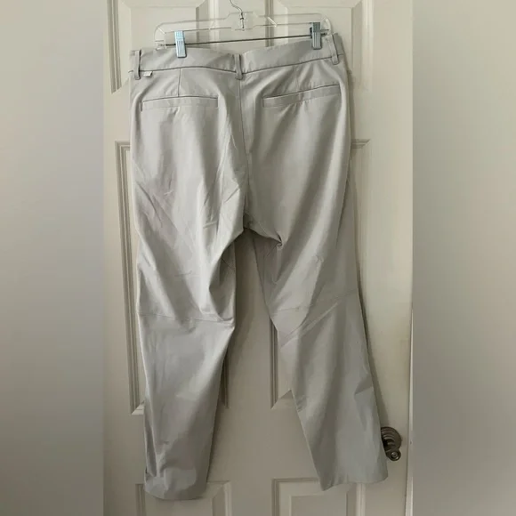 Men Lululemon ABC pants, size 34 x 28 activewear golf trousers business casual